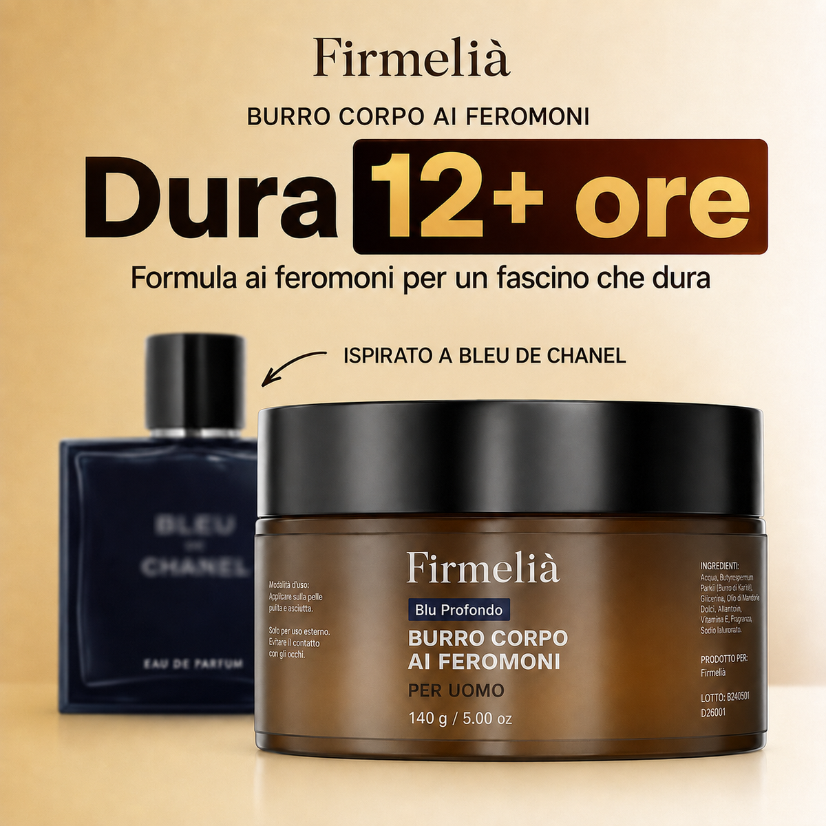 Burro Corpo Deep Bleu ( BLEU DE CHANEL )